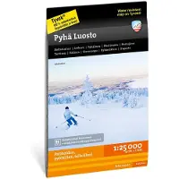 Pyhä-Luosto Tyvek retkeilykartta, suomi