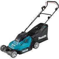 Makita DLM432Z Akkukäyttöinen työnnettävä ruohonleikkuri, 430 mm (Vain runko)
