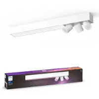 Philips Hue White & Color Ambiance Centris Kattovalaisin Kolmella Spotilla - Valkoinen