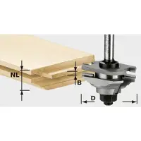 Festool Urosprofiilijyrsin HW S8 D46 x D12-FD