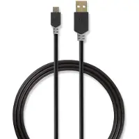 Nedis CCBW60500AT20 USB-A Uros-USB Micro-B Uros 2.00 m USB 2.0 kaapeli