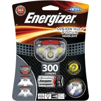Energizer Vision HD+ Focus LED-otsalamppu - 400 lumenia - musta