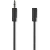 Nedis 3.5 mm uros-naaras stereoaudiokaapeli