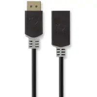 Nedis DisplayPort uros - HDMI naaras sovitinkaapeli