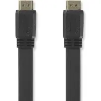 Nedis litteä High Speed HDMI with Ethernet kaapeli