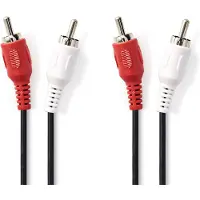 Nedis 2 x RCA uros - 2 x RCA uros stereoaudiokaapeli