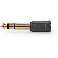 Nedis CAGP23930BKG 6.35 mm uros-3.5 mm naaras 10 kpl Stereoäänisovitin