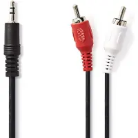 Nedis 3.5 mm uros - 2x RCA uros stereoaudiokaapeli