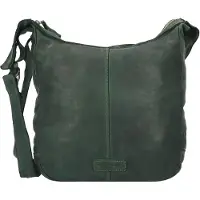 Harold's Submarine Crossbody-laukku Nahka 31 cm Vihreä