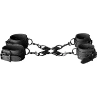 Obaie Tekonahkainen Hogtie ja Kahleet
