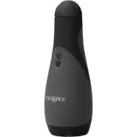 Apollo Power Stroker Penisvibraattori - Black