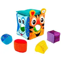 Lamaze Soft pinnasänky, jossa on eläinaiheita