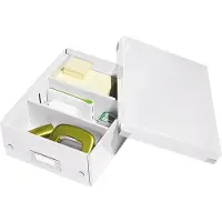 Leitz Lajittelulaatikko Click&amp;Store Small Valkoinen