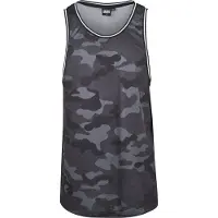 Urban Classics Paita 'Camo Mesh' harmaa / tummanharmaa / musta