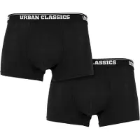 Urban Classics Bokserishortsit musta / valkoinen