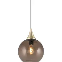 Globen Lighting Bowl Mini -riippuvalaisin, ruskea