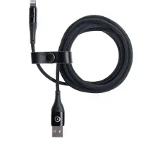 Apias Smart USB-Lightning Cable 2 M, musta