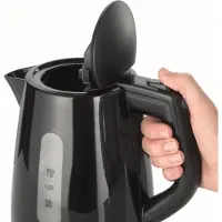 Severin WK3410 -vedenkeitin, 1,0 l, 2200 W, musta