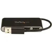 StarTech.com 4-port portable usb 2.0 hub with built-in cable