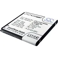 123accu Lenovo A288t A298 A298t akku 1650 mAh