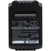 Cameron Sino DeWalt DCD740 DCD740B DCD780 Työkalun Akku