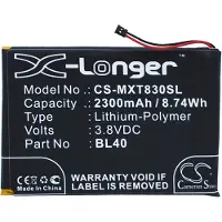 123accu tarvikeakku Motorola Moto E XT1019 XT1019 XT830C akku 2300 mAh