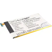 123accu tarvikeakku Motorola Droid Razr XT91 akku 1700 mAh