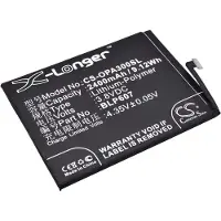 123accu Oneplus E1000 Oneplus X akku 2400 mAh