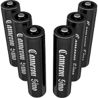 Cameron Sino AAA NiMh akku 6kpl 1.2V 800mAh