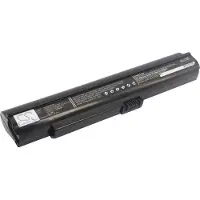24hShop Fujitsu LifeBook M2010 LifeBook M201 akku 2200 mAh - Musta