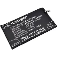 123accu Lenovo P1 Turbo P1c58 P1c72 akku 4900 mAh