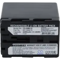 Cameron Sino Sony NP-QM91D yhteensopiva akku 4200 mAh