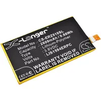 123accu Sony Xperia Z5 Compact / E5803 E5823 S50 akku 2600 mAh