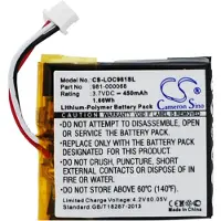 Cameron Sino Logitech 981-000068 981-000069 981-000070 akku 450mAh / 1.66Wh