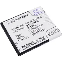 123accu Asus Z007 ZC451CG Zenfone C akku 2150 mAh