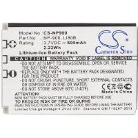 Cameron Sino Kyocera NP-900 02491-0015-00 BATS4 02491-0037-00 yhteensopiva akku 600 mAh