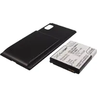 Cameron Sino LG Optimus LTE II Optimus LTE 2 F160L F160K Tehoakku Laajennetulla mustalla takakannella 2800 mAh