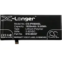 Cameron Sino Apple iPhone 8 yhteensopiva akku 1820 mAh