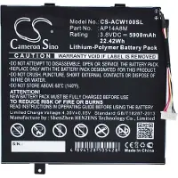 Cameron Sino Acer Aspire Switch 10 yhteensopiva akku 5900 mAh