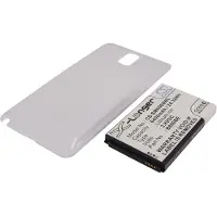 Cameron Sino Samsung Galaxy Note 3 Galaxy Note III SM-N9000 tehoakku erillisellä laajennetulla valkoisella takakannella 6400 mAh
