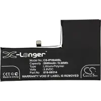Cameron Sino Apple iPhone Xs yhteensopiva akku 2600 mAh