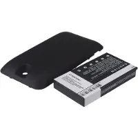123accu ZTE TehoAkku X500 Laajennetulla takakannella 2800 mAh