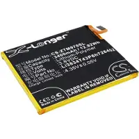123accu ZTE Z970 ZMAX akku 3400 mAh
