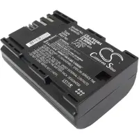 24hShop Canon LP-E6 LP-E6N akku 2000 mAh