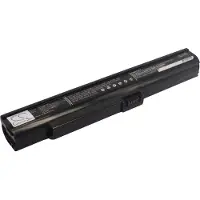 24hShop Fujitsu LifeBook M2010 LifeBook M201 akku 4400 mAh - Musta
