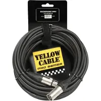 Yellow cable PROM10X - Neutrik XLR/XLR 10 m.