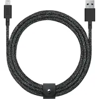 Native Union Belt XL USB-A - Lightning kaapeli (musta)