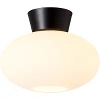 BELID Bullo Plafond D270 mattamusta/Opalglas