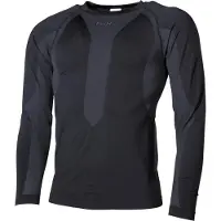 MFH - Max Fuchs MFH Long-sleeved Thermo-Functional Undershirt (Color: Black, Size: Small)