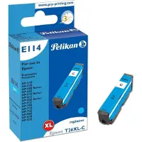 Pelikan E114, Korkea (XL) värintuotto, Syaani, 9 ml, 1 kpl, 6600 sivua (1071170920)